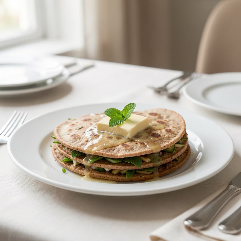 Pudina Paratha