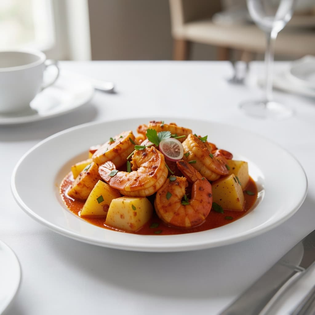 Shrimp Vindaloo