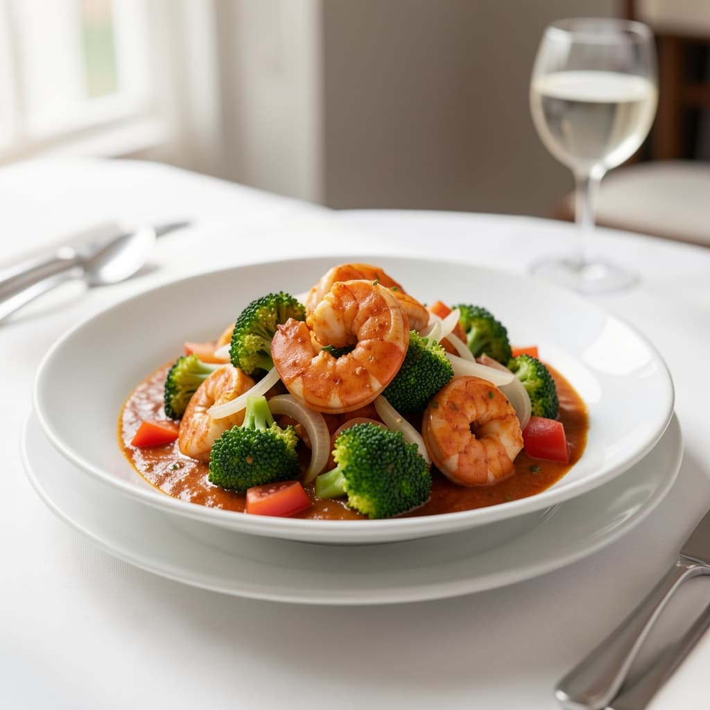 Shrimp Jalfrezie